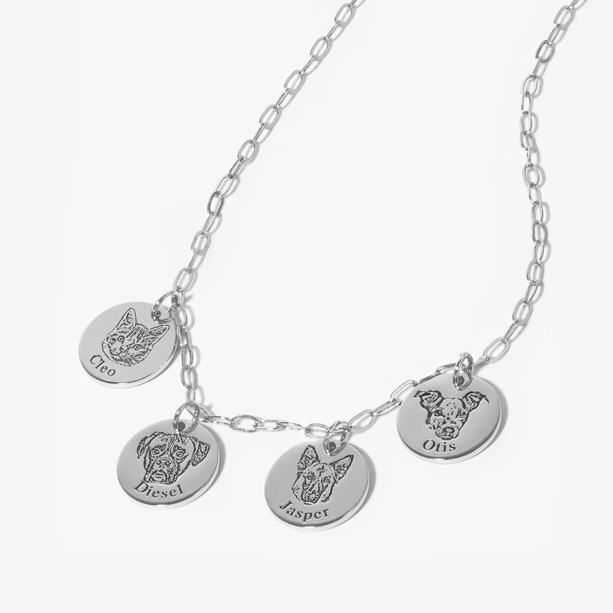 Silver - 4 Pendants